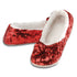 Snoozies Classic Red Bling Little Foot Coverings