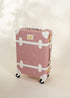 Coco Village Vegan Leather Carry-On Suitcase - Ballerina