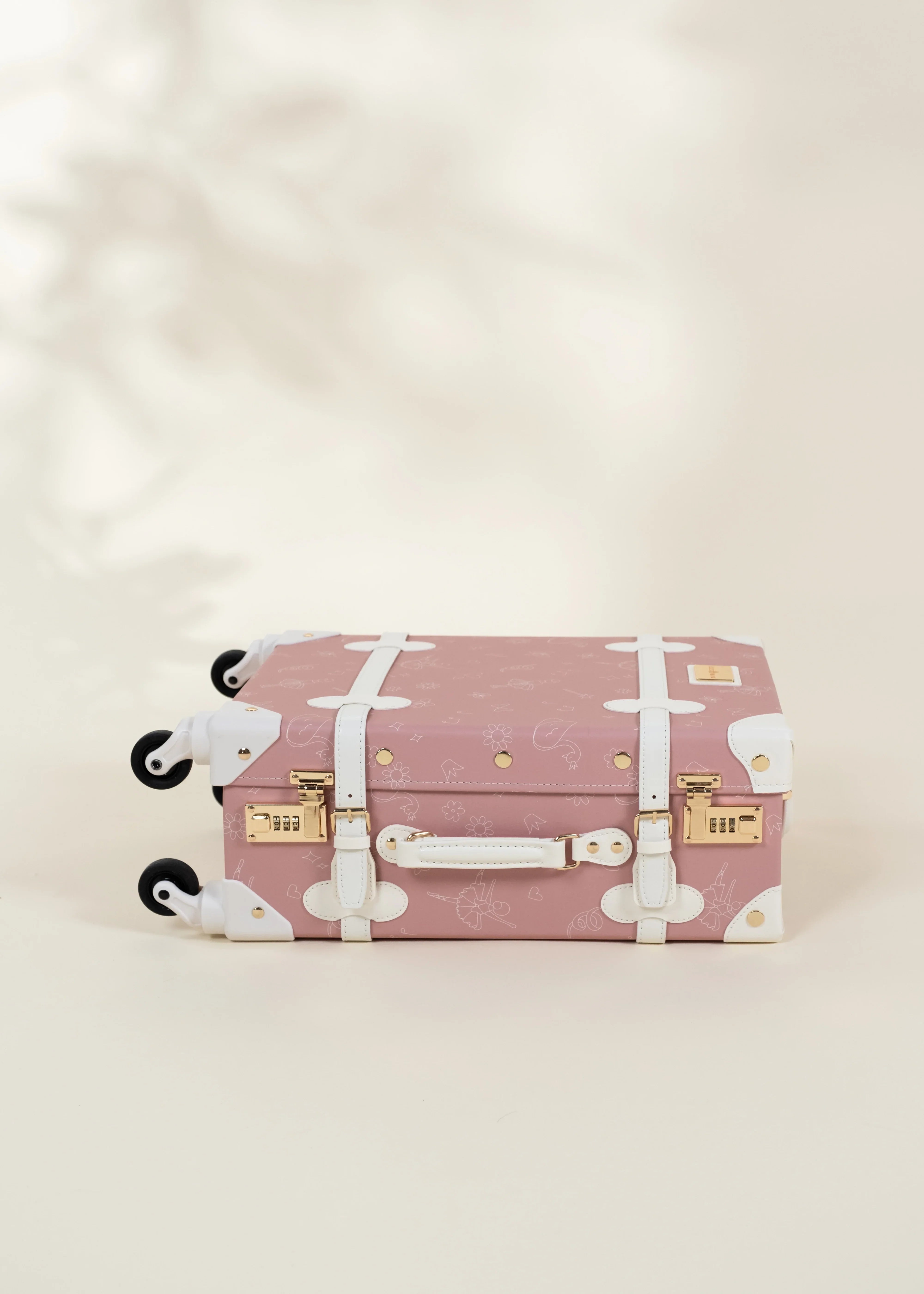 Coco Village Vegan Leather Carry-On Suitcase - Ballerina