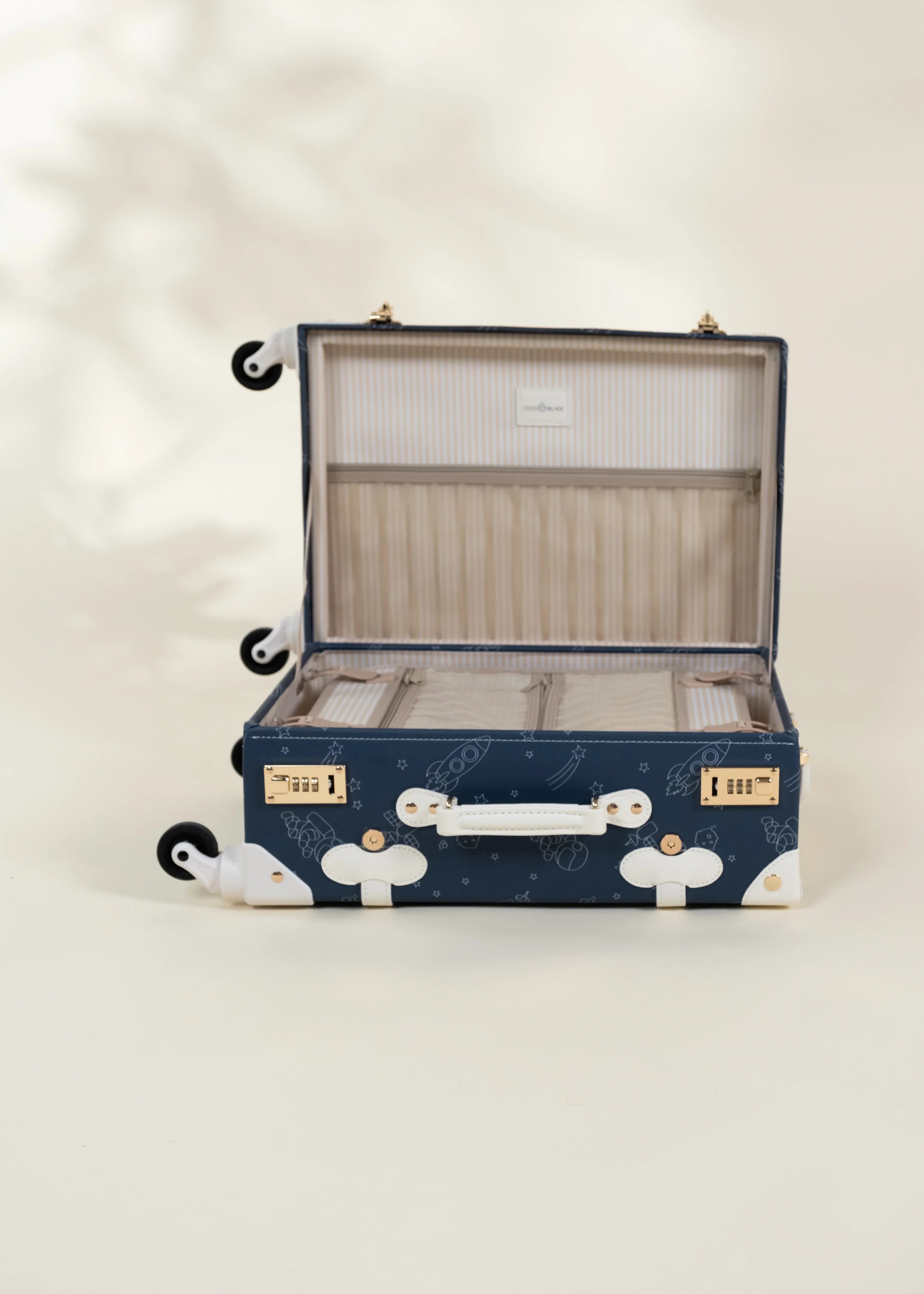 Coco Village Vegan Leather Carry-On Suitcase - Space