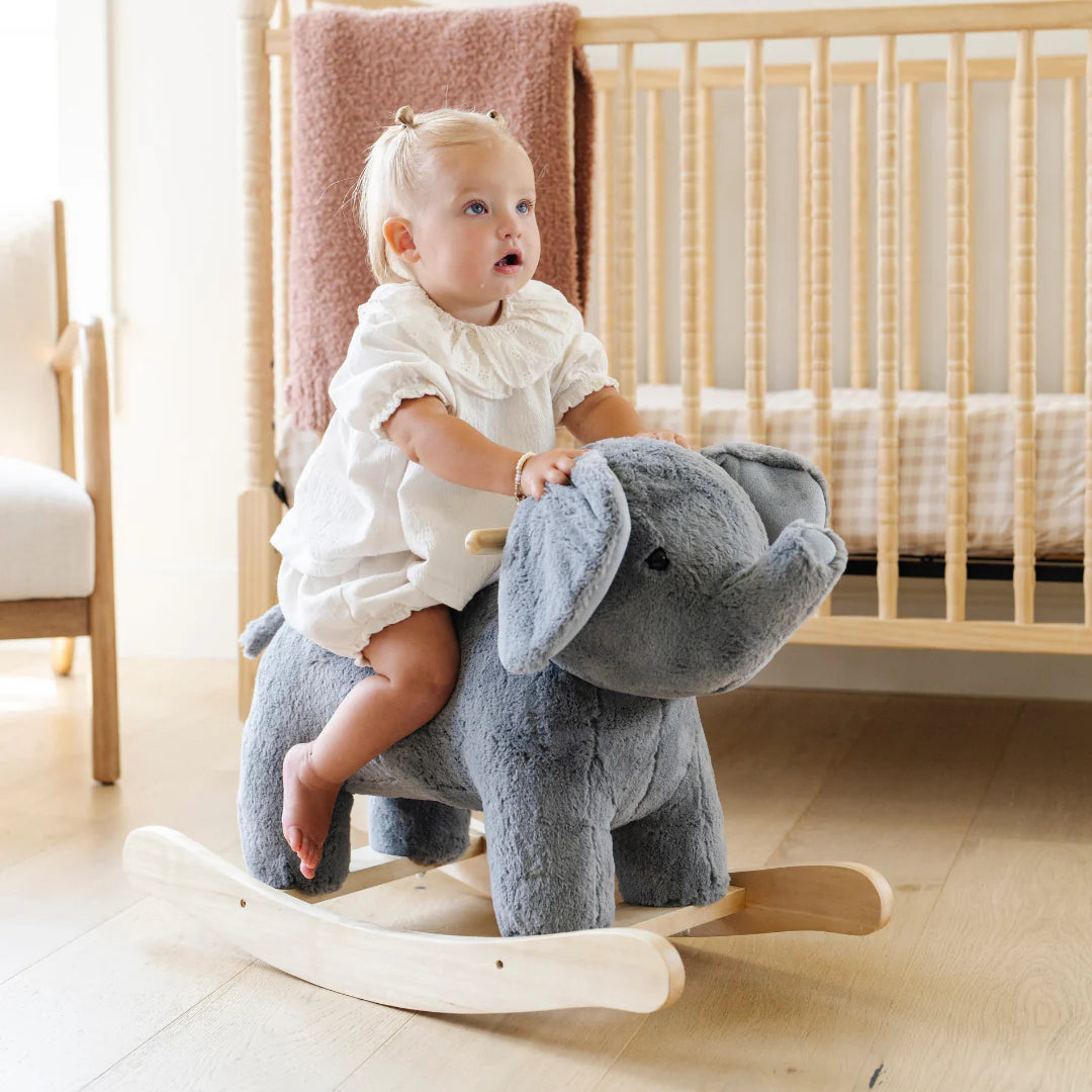 STUFFED ANIMAL ROCKER-Elephant