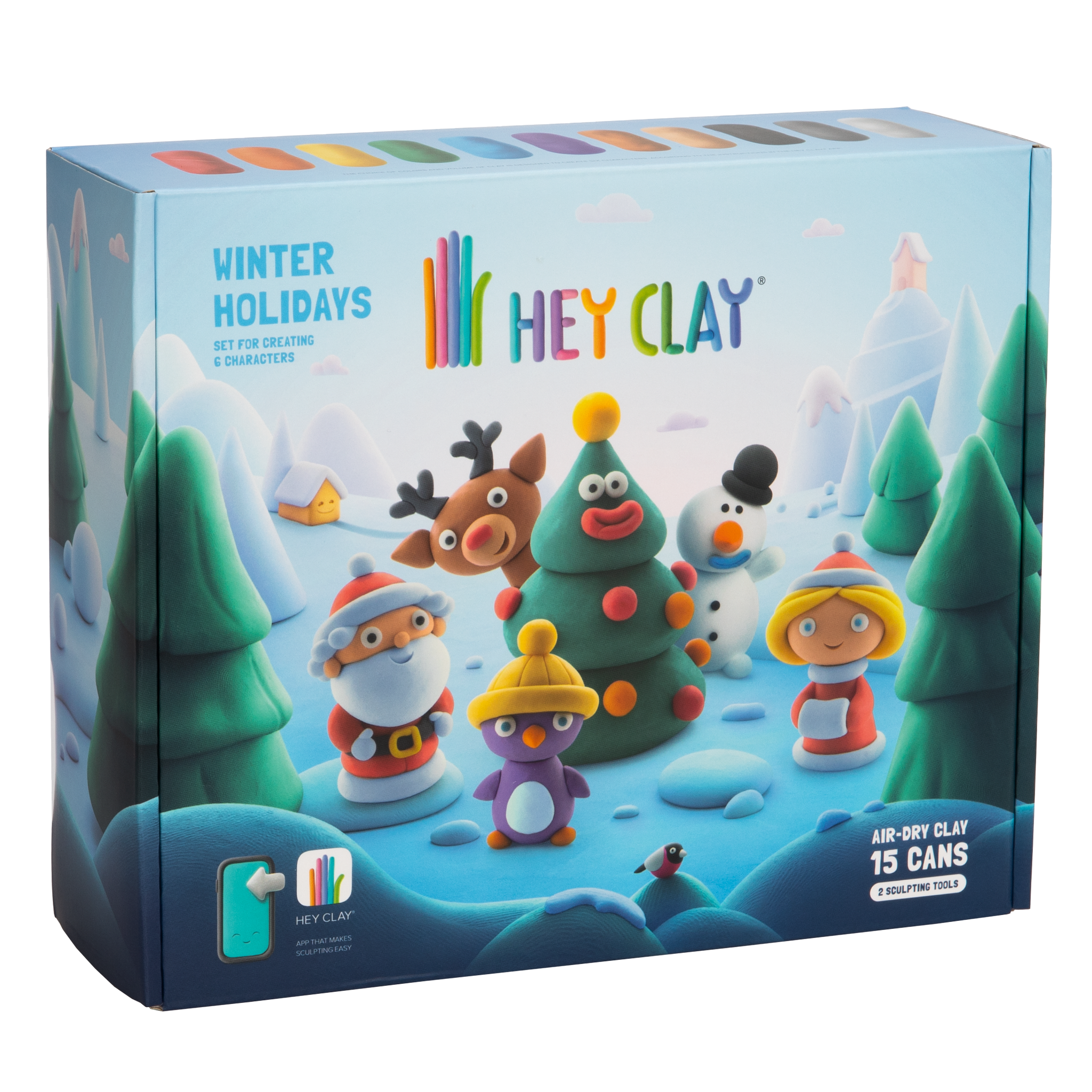 Hey Clay-Winter Holidays
