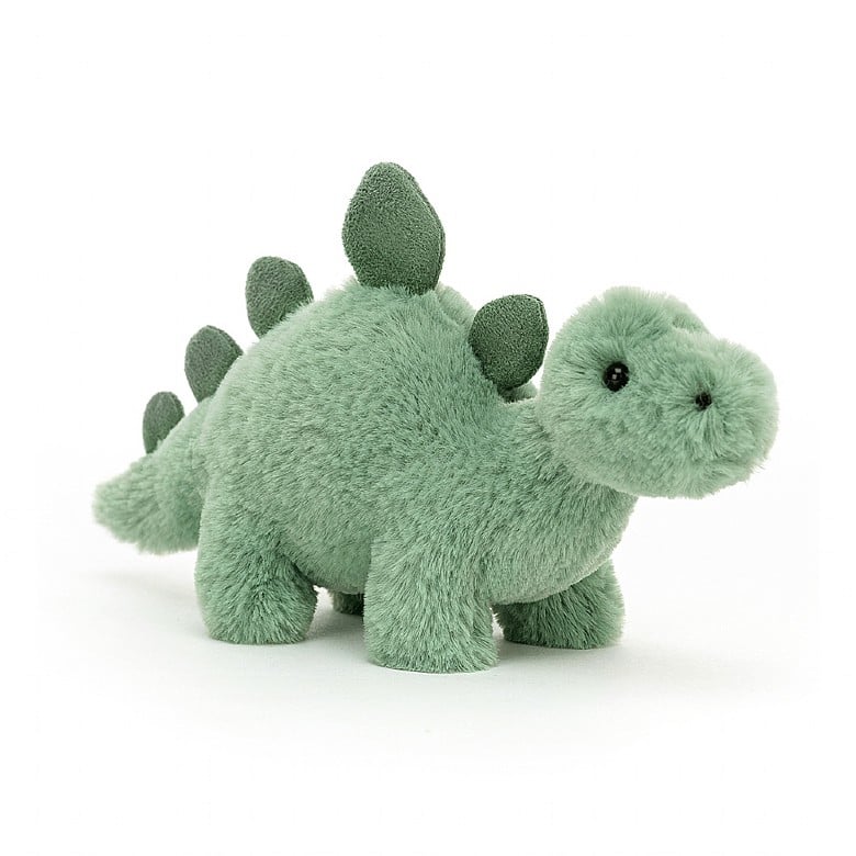 Jellycat Fossilly Stegosaurus Stuffed Animal-Mini