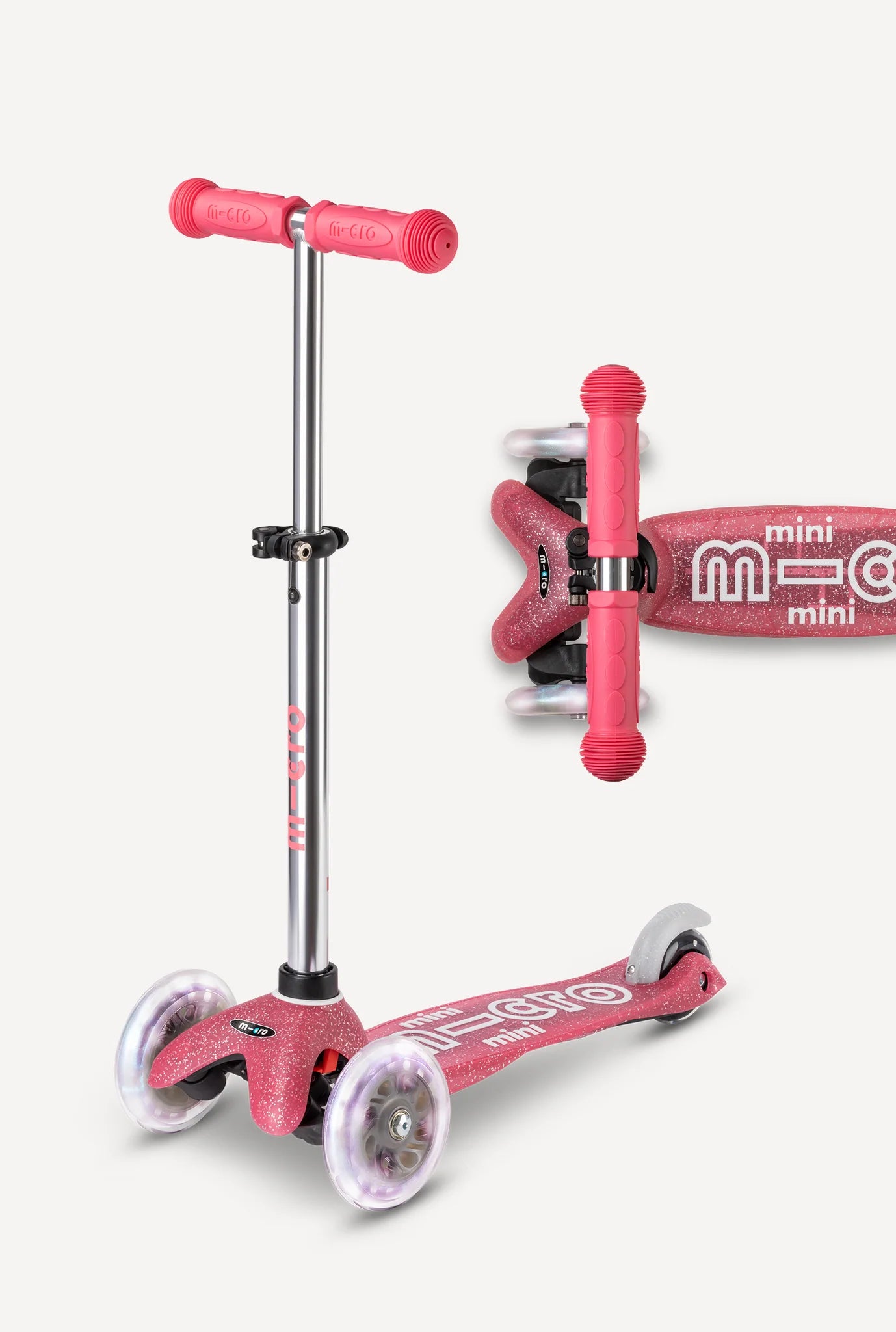 Mini Micro Deluxe Fairy Glitter LED Scooter