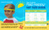 Flap Happy UPF 50+ Original Flap Sun Hat - Surfing Safari