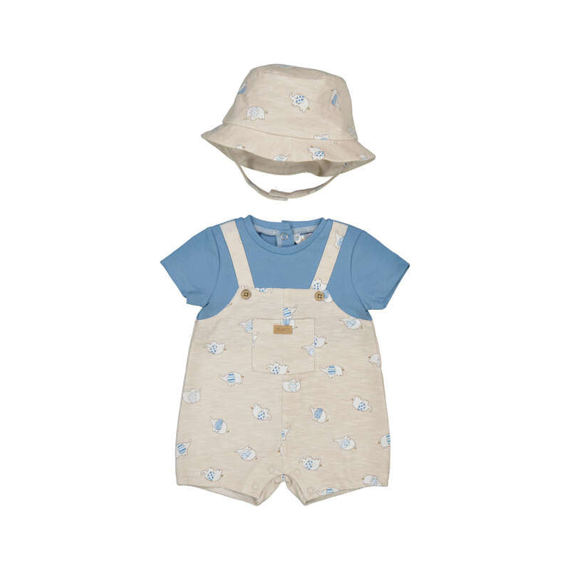 Dungaree with Hat Waves Outfit S261607
