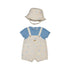 Dungaree with Hat Waves Outfit S261607