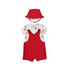 Red Overall Outfit S26 1624