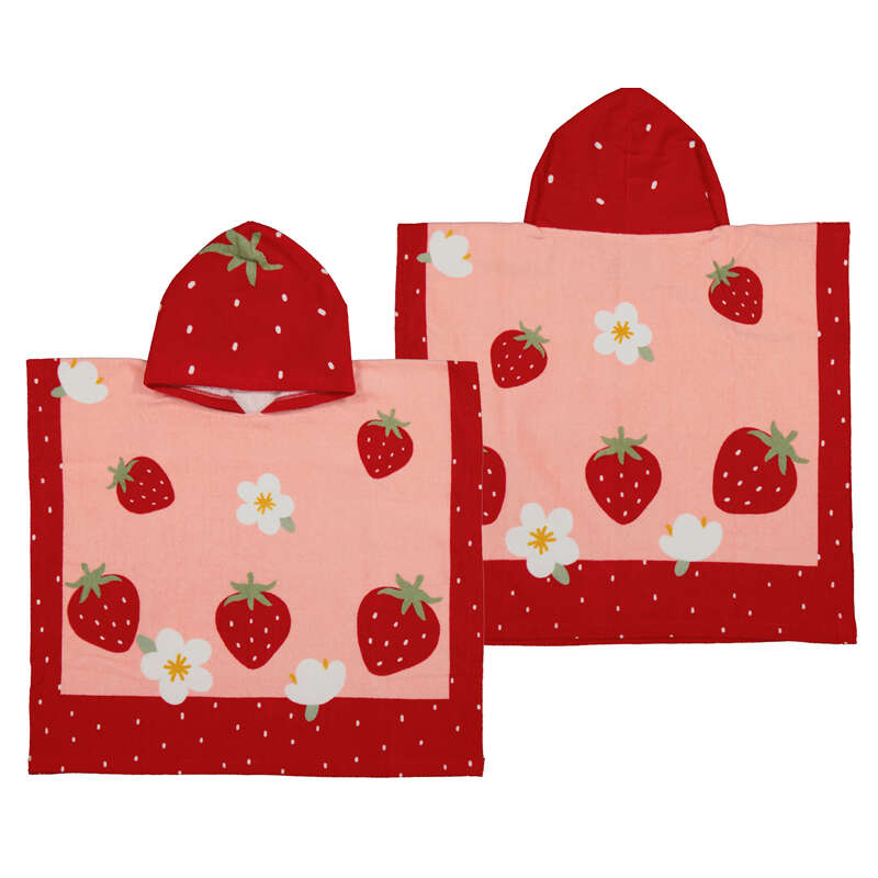 Red Hooded Towel S26 9113