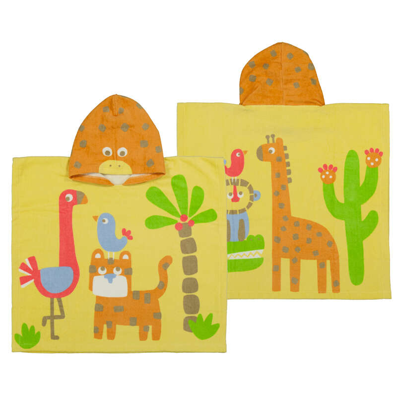 Mustard Hooded Towel S26 9113