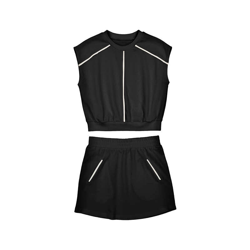 Black Skirt Set S26 6919