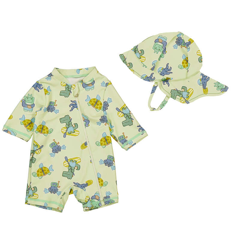 Apple Alligator Bathing Suit w/Hat S26 1620