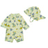 Apple Alligator Bathing Suit w/Hat S26 1620