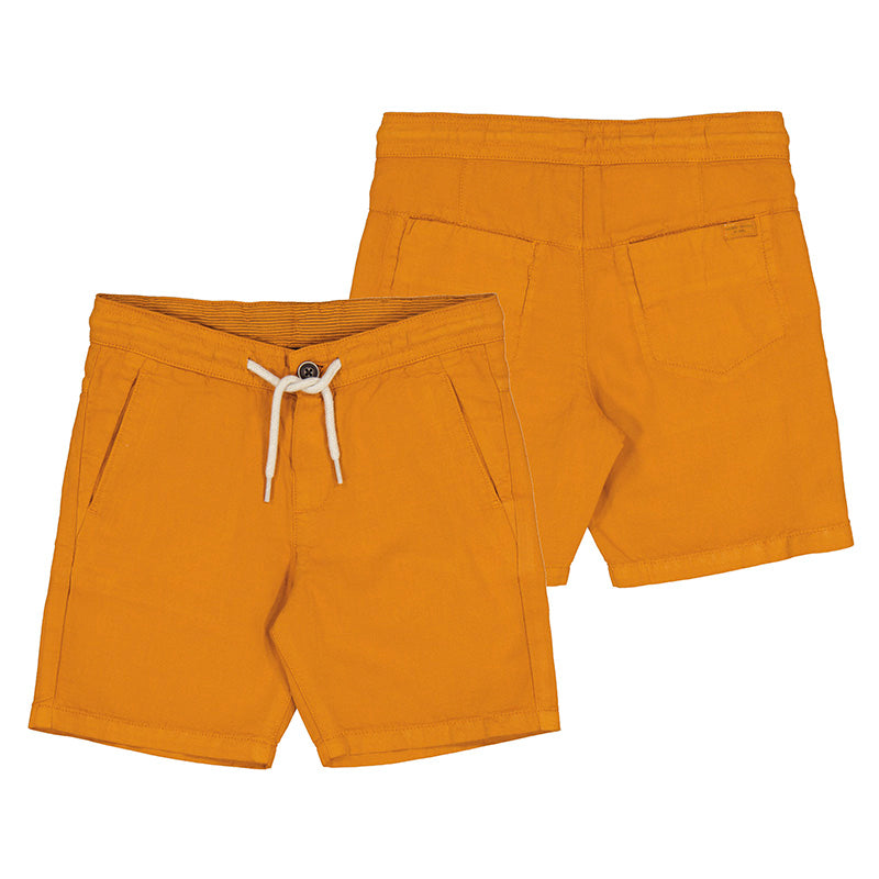 Linen Shorts- Paprika S24-3249