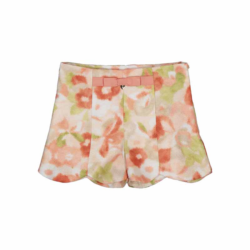 Patterned Shorts- Nude S24-3251
