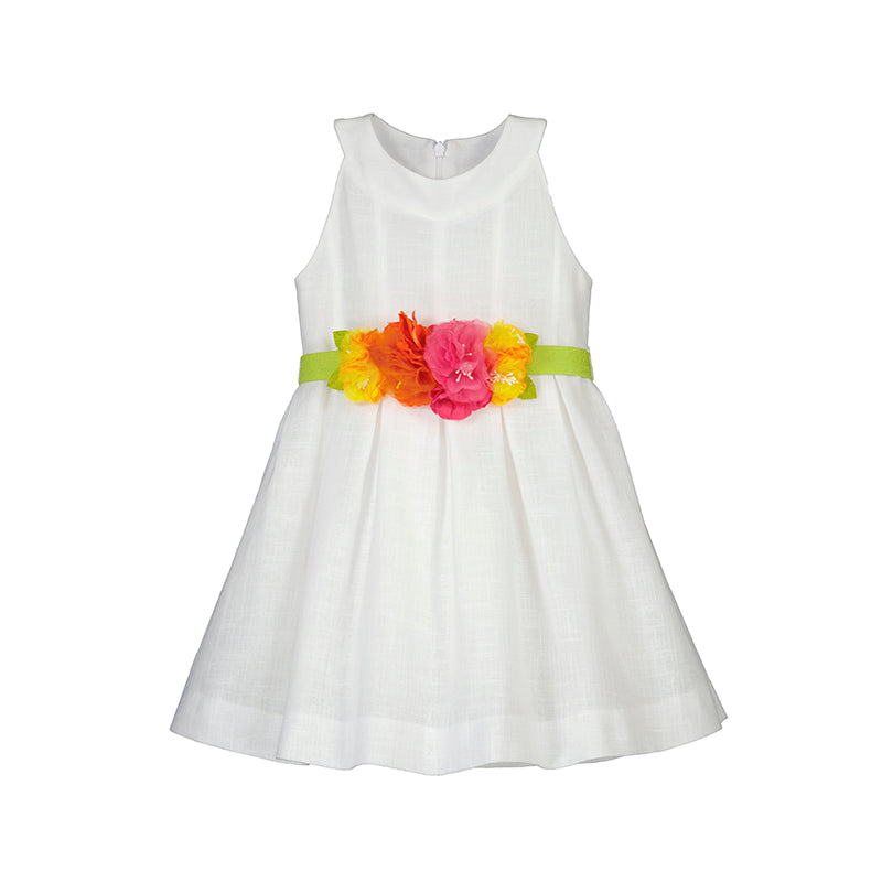Dress- White S24-3959