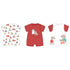 Short Onesie Red Dog S25-1798
