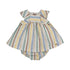 Stripes Linen Dress S25-1855