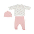 Knit Leg Warmer Set- Baby Rose S25-9906