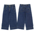 Wide Leg Denim Pant- Dark W25-4578