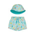 Swim Shorts & Hat Aqua S26 1660