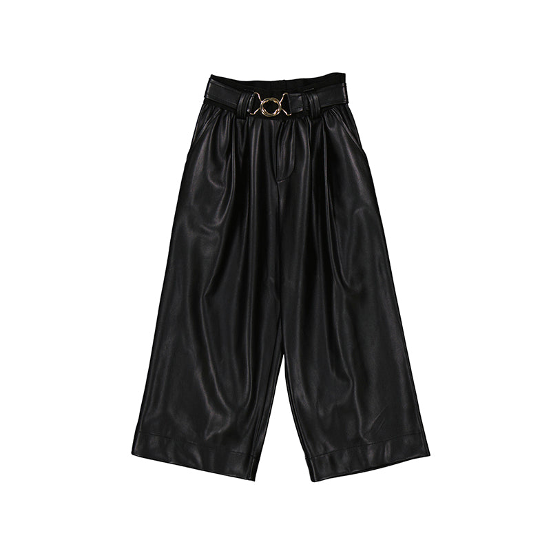 Outfit Top & Pleather Pant- W25 4003 & 4574