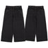 Wide Leg Denim Pant- Black W25-4578