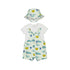 Dino Dungarees & Hat- Apple S26 1624