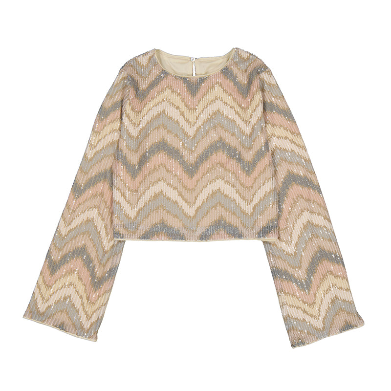 Sequin Outfit- Nude W25 7031 & 7903