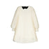 Abel & Lula Sequin Velvet Dress-Cream W25 5525