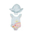 Hawaii Bathing Suit w/Hat S26 1737
