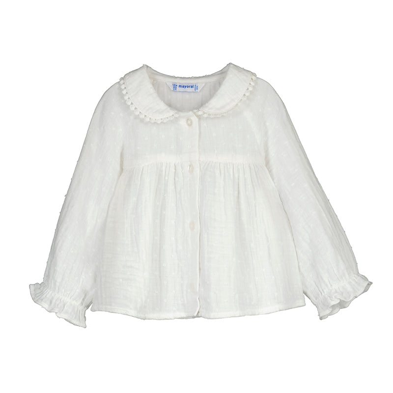 Blouse- Cream W25 2114