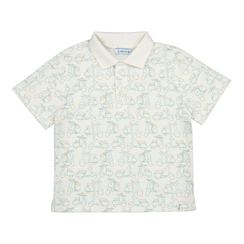 S/S Polo Shirt -Cream S26 3104