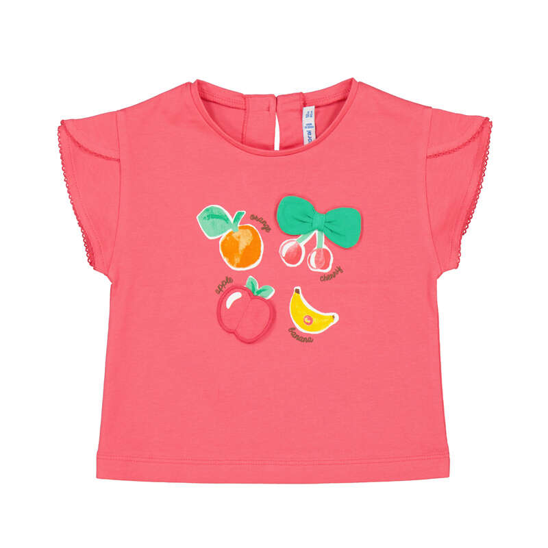 Hibiscus Shorts & Fruit T Shirt S26 1204 &1087
