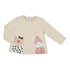 long sleeved T-shirt -Linen Bear/Bunny W23-2012
