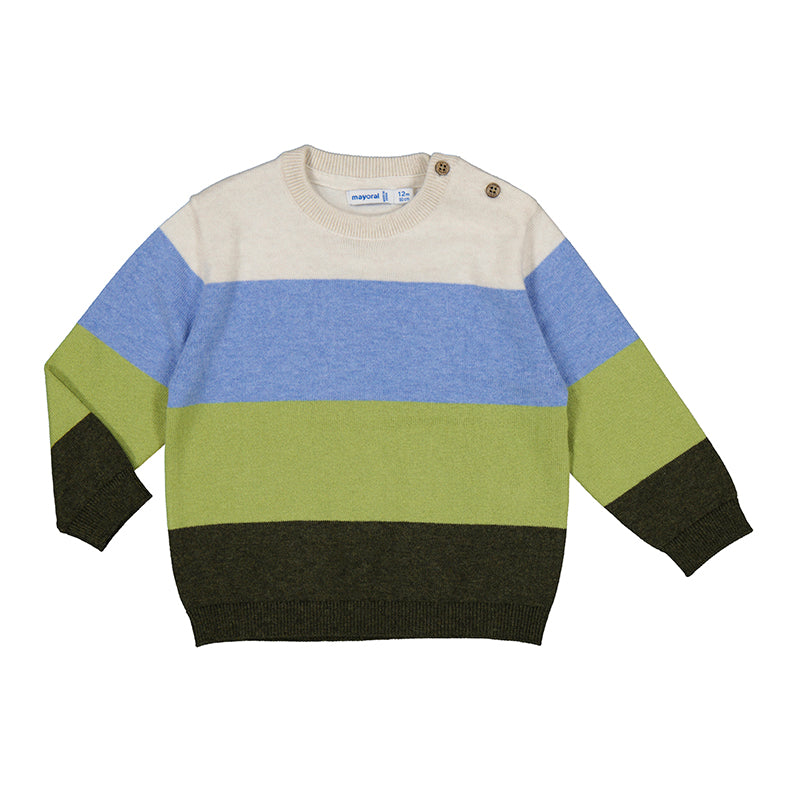 Block Sweater- Forest W24-2315