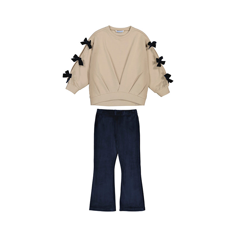 Pullover & Legging Set- Navy W25 4725