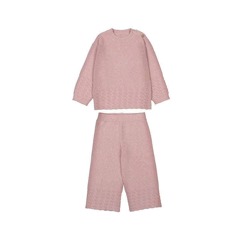 Knit Pant Set- Crystal W25 2592