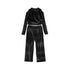 Velvet Pant Set- Black W24-7553