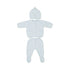 Leg Warmer & Hat Set- Sky W25 2564
