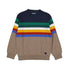 Mayoral Stripes Sweater - Truffle W23-4324