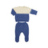 Knit Leg Warmer Set- Blue W24-2509