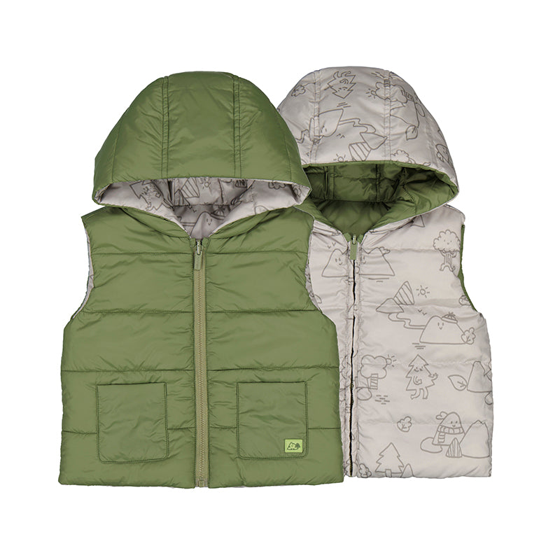 Reversible Vest- Forest W24-2317