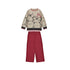 Knit Cat Set- Cherry W25 4583