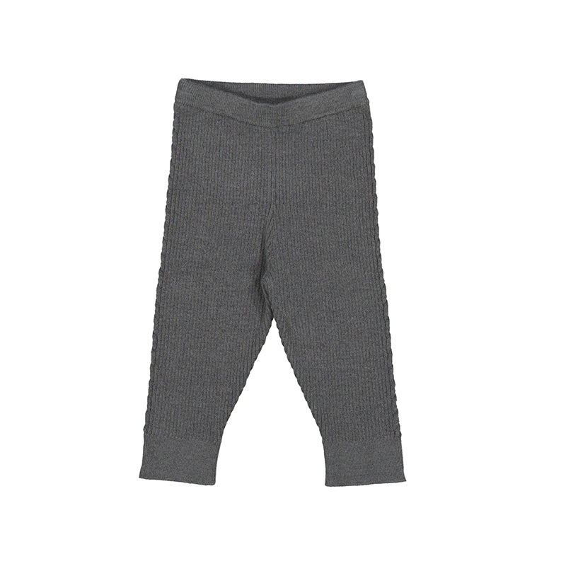 Mayoral Baby Girl Knit Leggings - Anthracite W23-10530