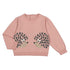 Jacquard Sweater- Blush W24-2322