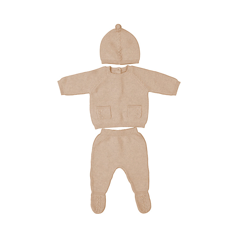Leg Warmer & Hat Set- Dune W25 2564