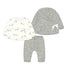 3-Piece Pantsuit- Gray W25 2561