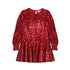 Abel & Lula Sequins Red Dress #5538 W24