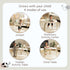 Tiny Love Black & White Décor 4-in-1 Jump & Play Activity Center